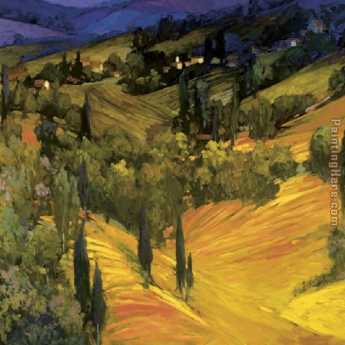 Classic Tuscany painting - Philip Craig Classic Tuscany art painting